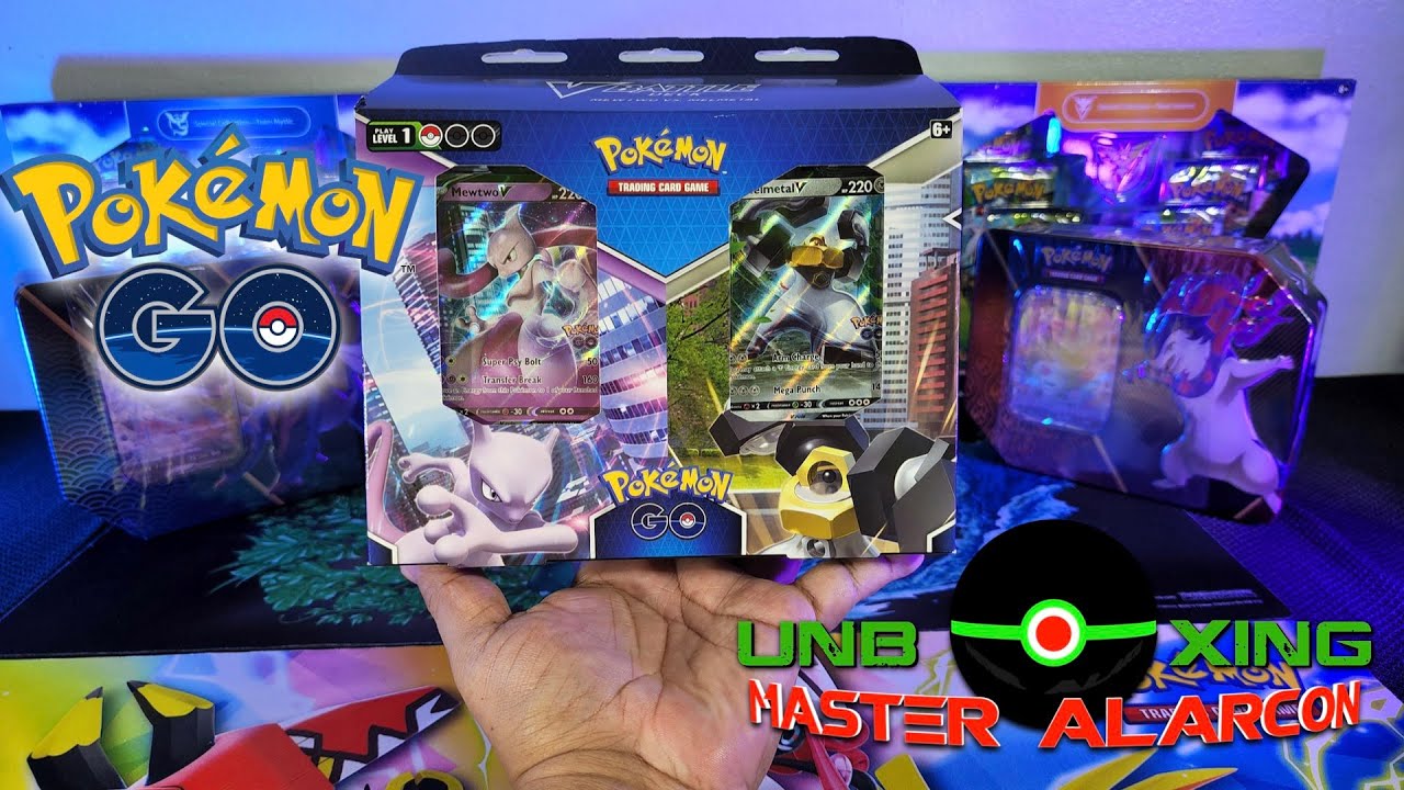 UNBOXING una caja de doble Battle Deck de MewtwoV y Melmetal V!