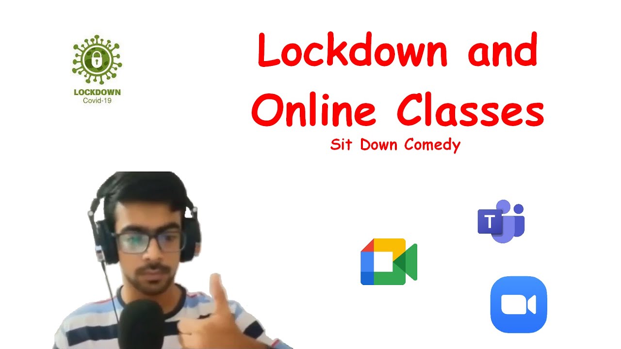 Lockdown and Online Classes | Sit-Down Comedy | by Tanishq Homkar