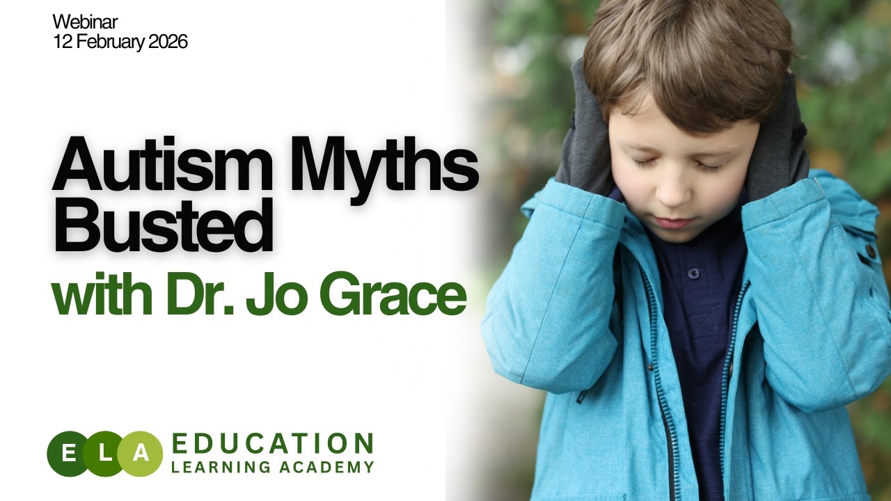 Autism Myths Busted - with expert Dr Jo Grace 12/2/26