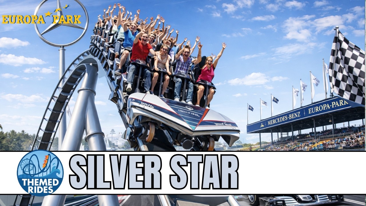 Silver Star at Europa Park | Extreme Airtime Hypercoaster POV