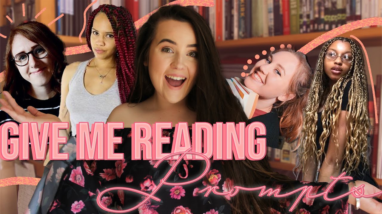 READING VLOG: BOOKTUBER SCAVENGER HUNT ✨booktubers give me reading prompts and scavenger hunt!