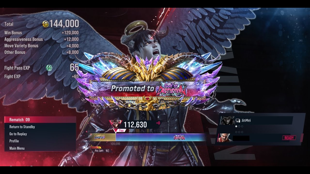 TEKKEN 8 JinMei Female Devil Jin God of Destruction Promo Matches