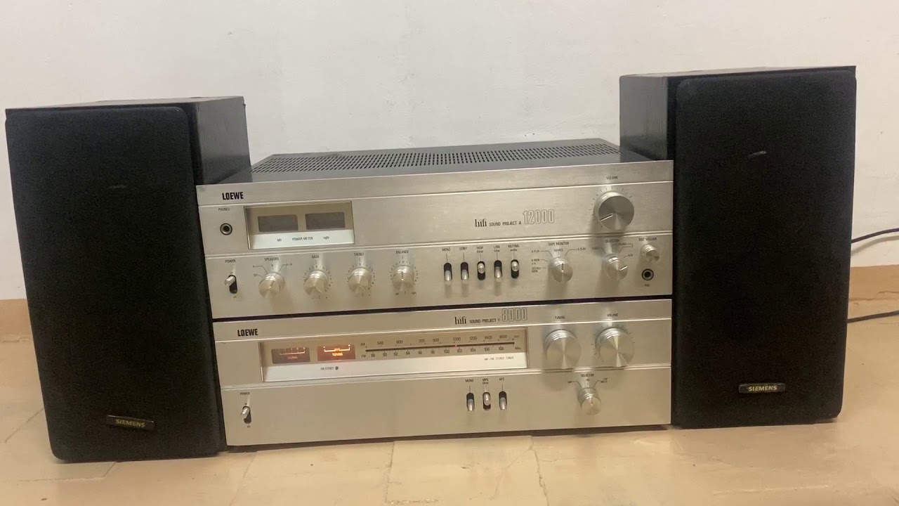 Усилитель Amplifier Loewe Hi-Fi Sound Project A12000 Tuner ресивер T8000