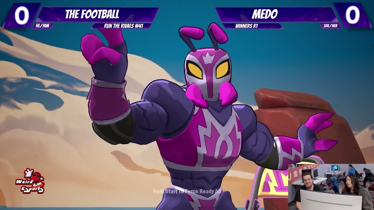 [Run the Rivals #41] Winners R1 - The Football (La Reina) vs. Medo (Zetterburn)