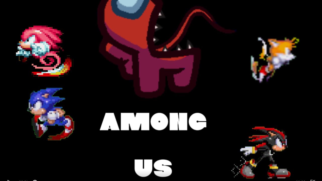 Among us with Sonic and friends -First Video-