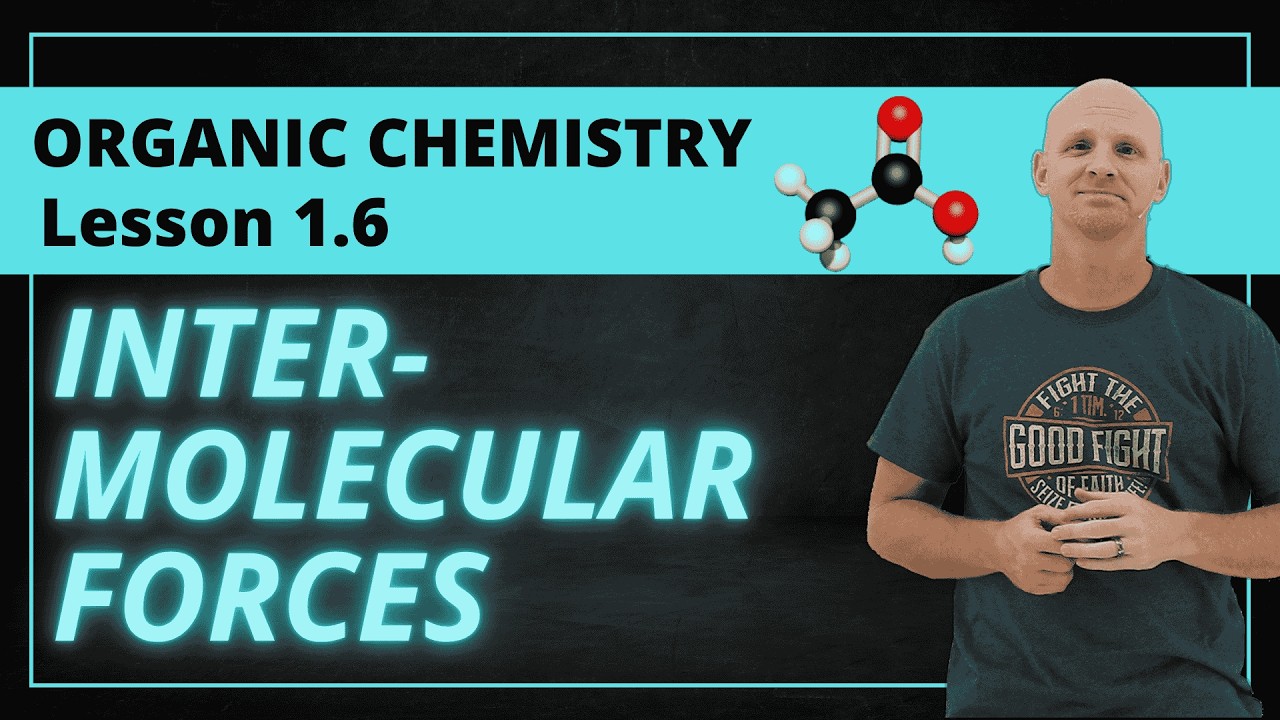 1.6 Intermolecular Forces | Organic Chemistry