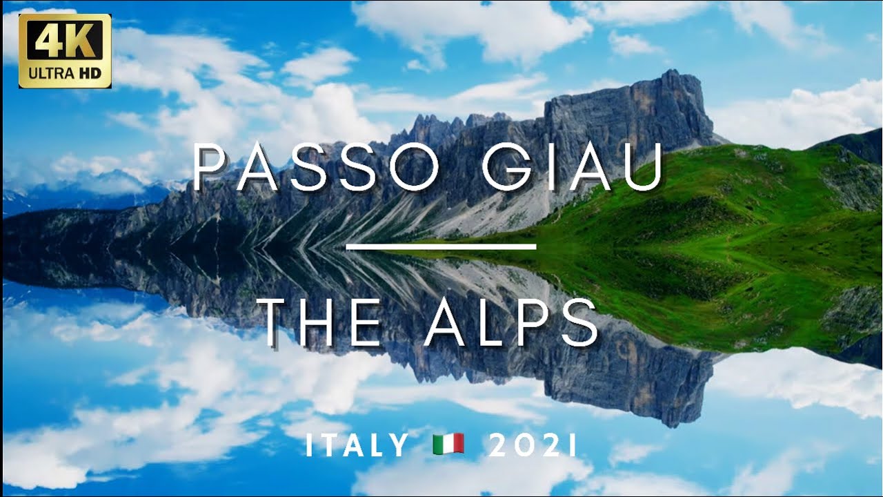 PASSO GIAU, THE ALPS in Italy || The Dolomites || Drone DJI Air 2S Cinematic 4K Footage