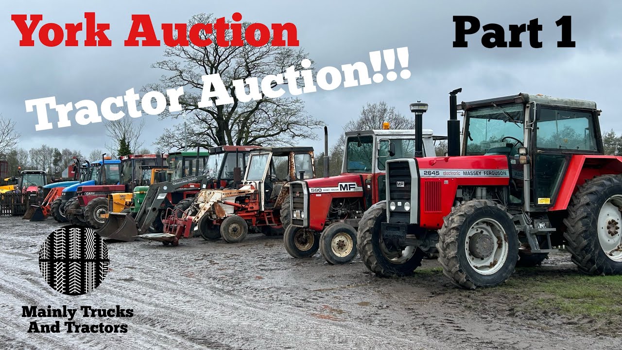 York Auction.. Tractors Galore for sale!!! Feb 26 PART 1 