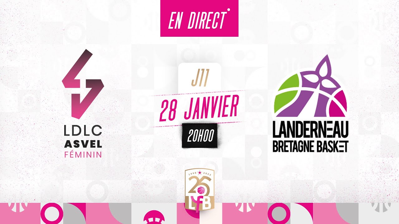 LFB 2022-2023 J11 | Lyon - Landerneau | Match complet