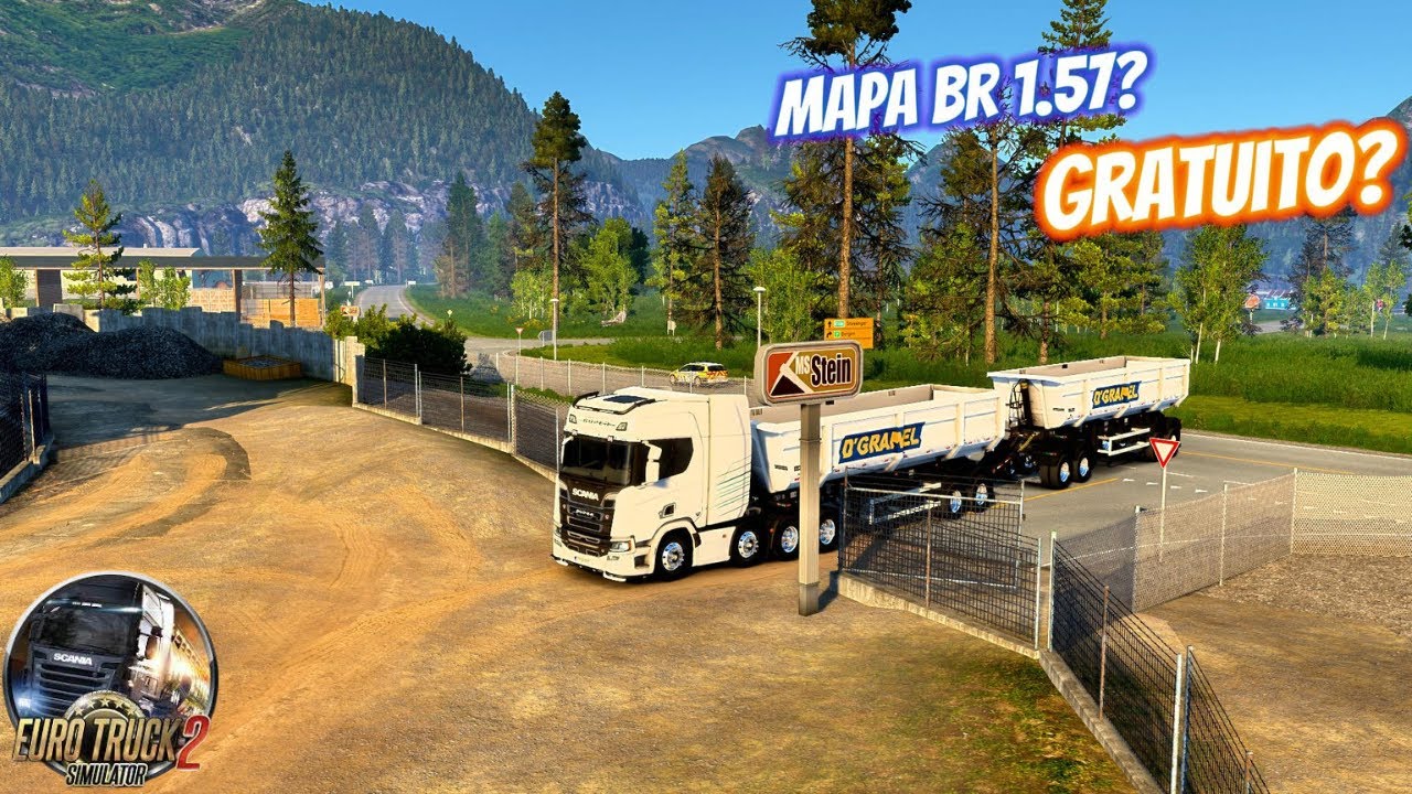 VOCÊ CONHECE ESSE MAPA? EURO TRUCK SIMULATOR 2 1.57