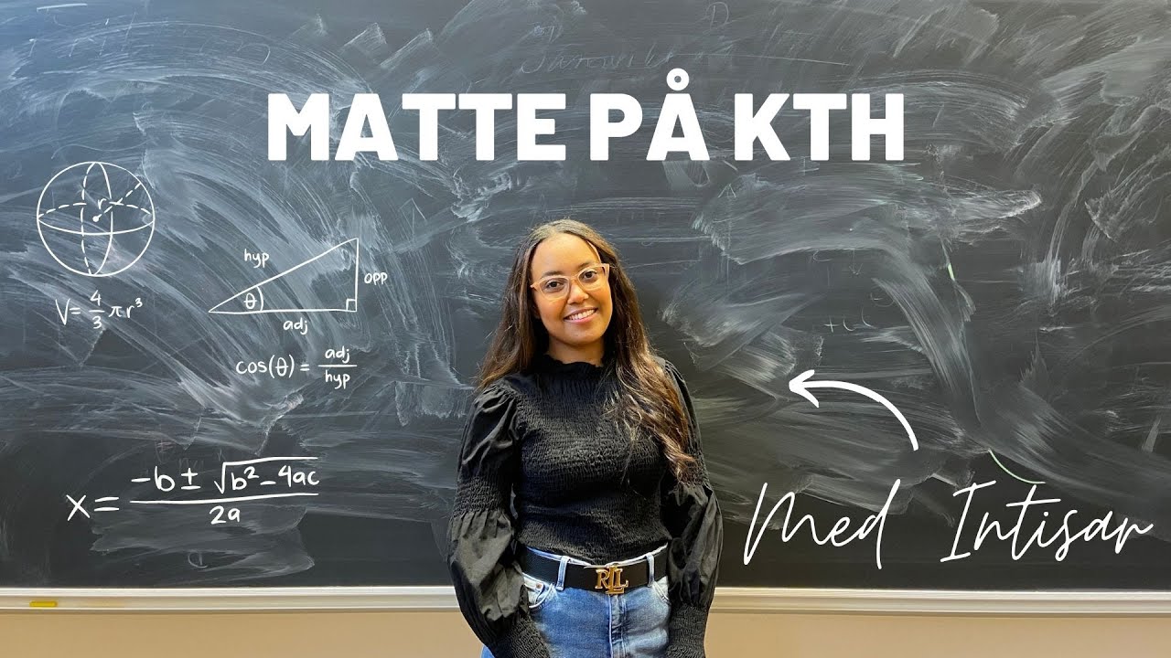 Matte på KTH med Intisar | KTH Student