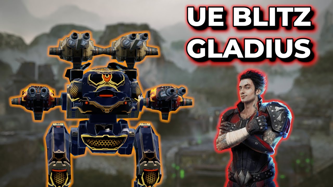 WR - UE Blitz Gladius Piercing Through Enemy Physical Shields | War Robots