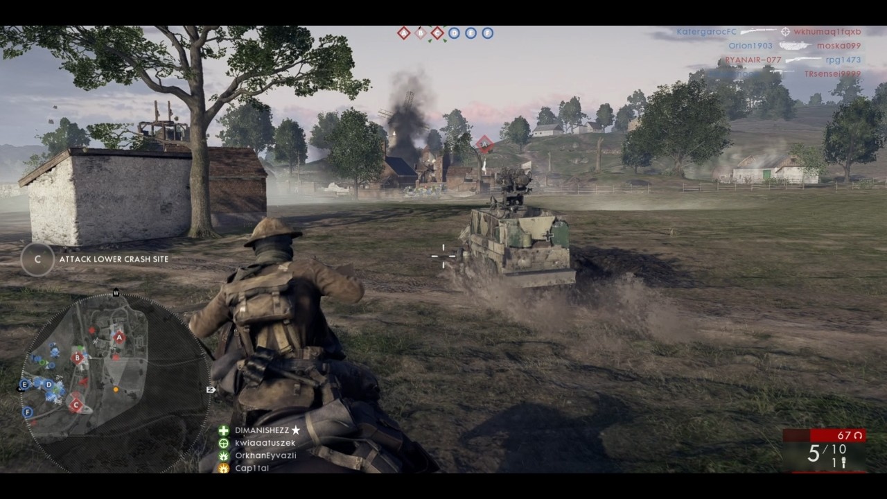 Horsing around in BF1