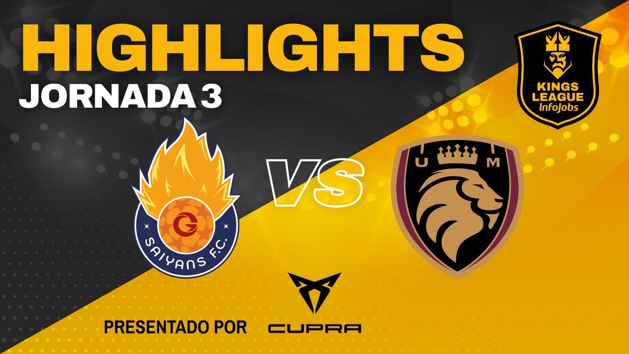 Saiyans FC de THEGREFG VS Ultimate Móstoles de DJMARIIO - Resumen partido (5 -1)