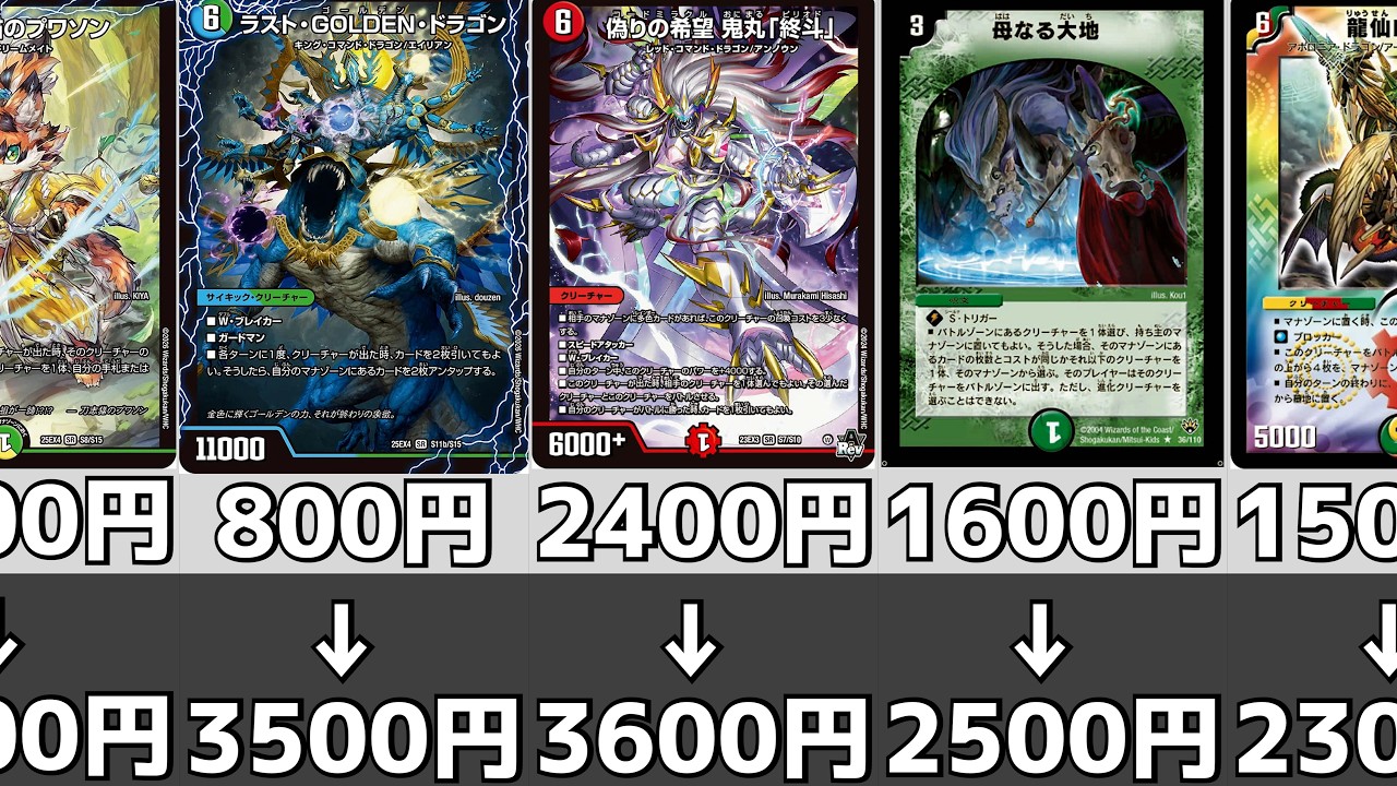 【デュエマ】カード価格高騰まとめ【2026年3月中旬】