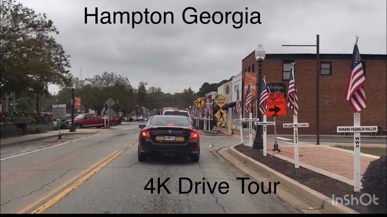 Hampton Georgia 4K Drive Tour 