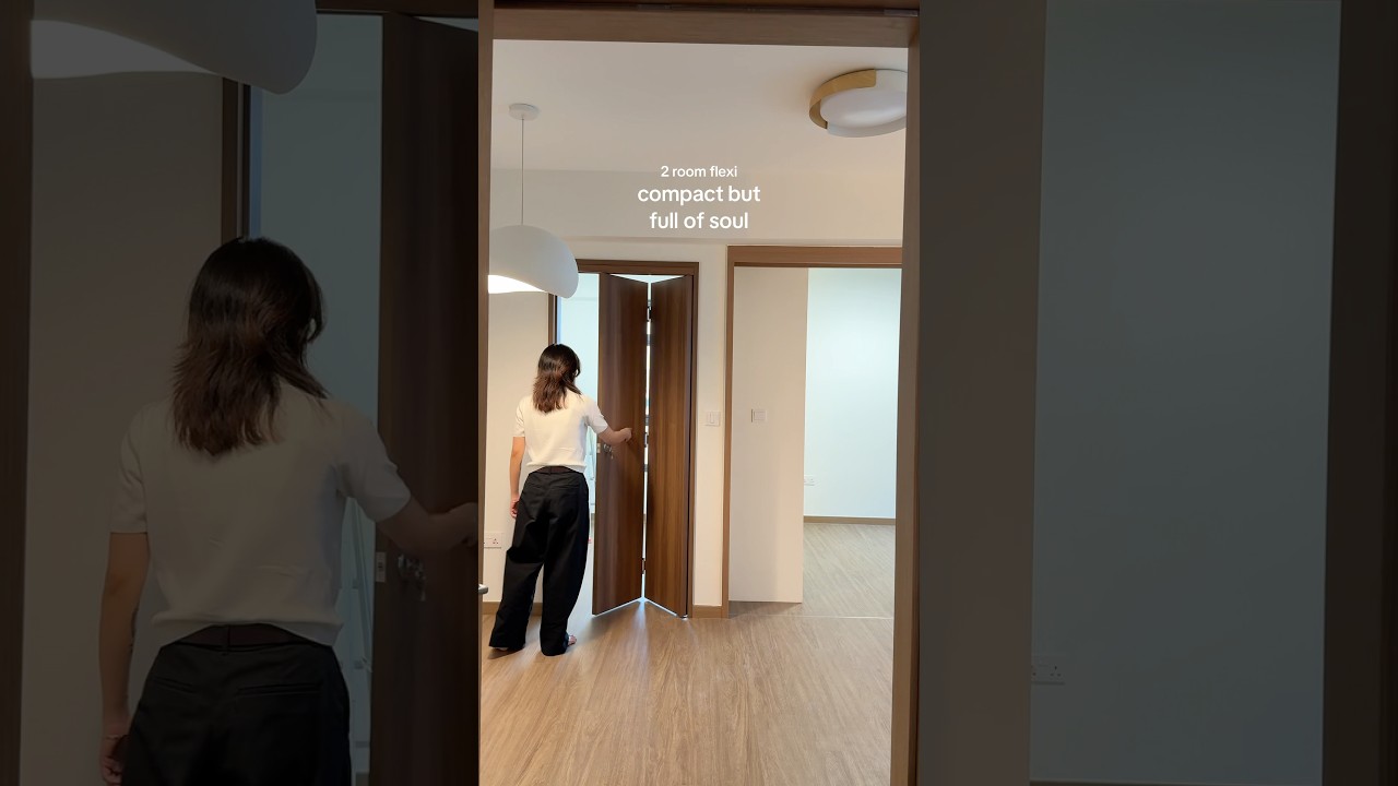 Warm and Cozy 2 room BTO! 🥰 #sghome #interiordesign #hdb #bto
