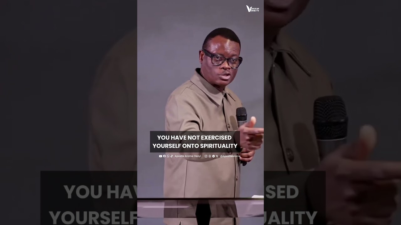 Spiritual Training: Why You Must Exercise Yourself in Prayer and Godliness - #apostlearomeosayi