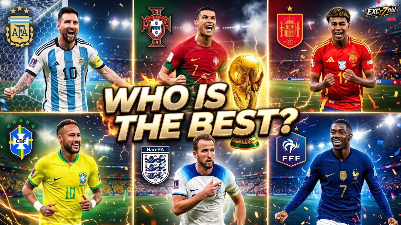FOOTBALL SONG WORLD CUP 2026 🌎 | ARGENTINA 🇦🇷 PORTUGAL 🇵🇹 SPAIN 🇪🇸 BRAZIL 🇧🇷 ENGLAND🏴󠁧󠁢󠁥󠁮󠁧󠁿FRANCE 🇫🇷