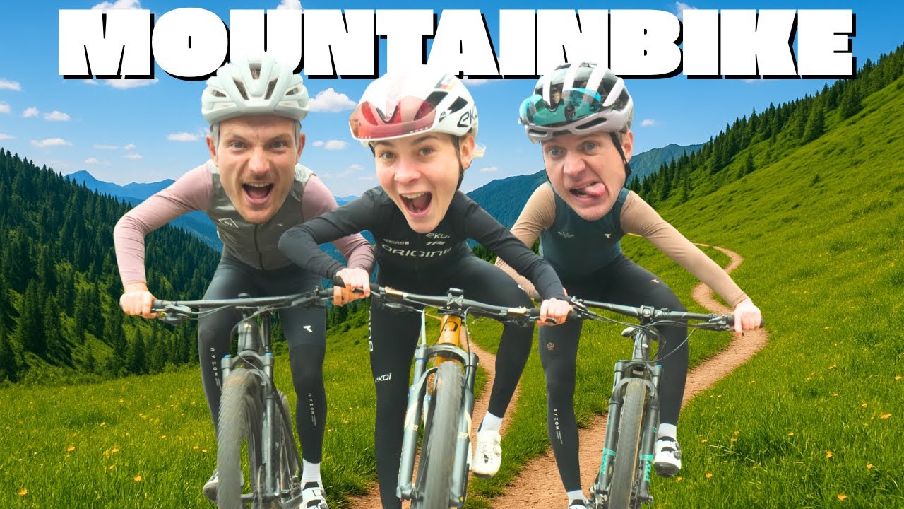 Wie ungeschickt sind Rennradfahrer? | Ein Tag auf dem MTB mit Ronja Eibl