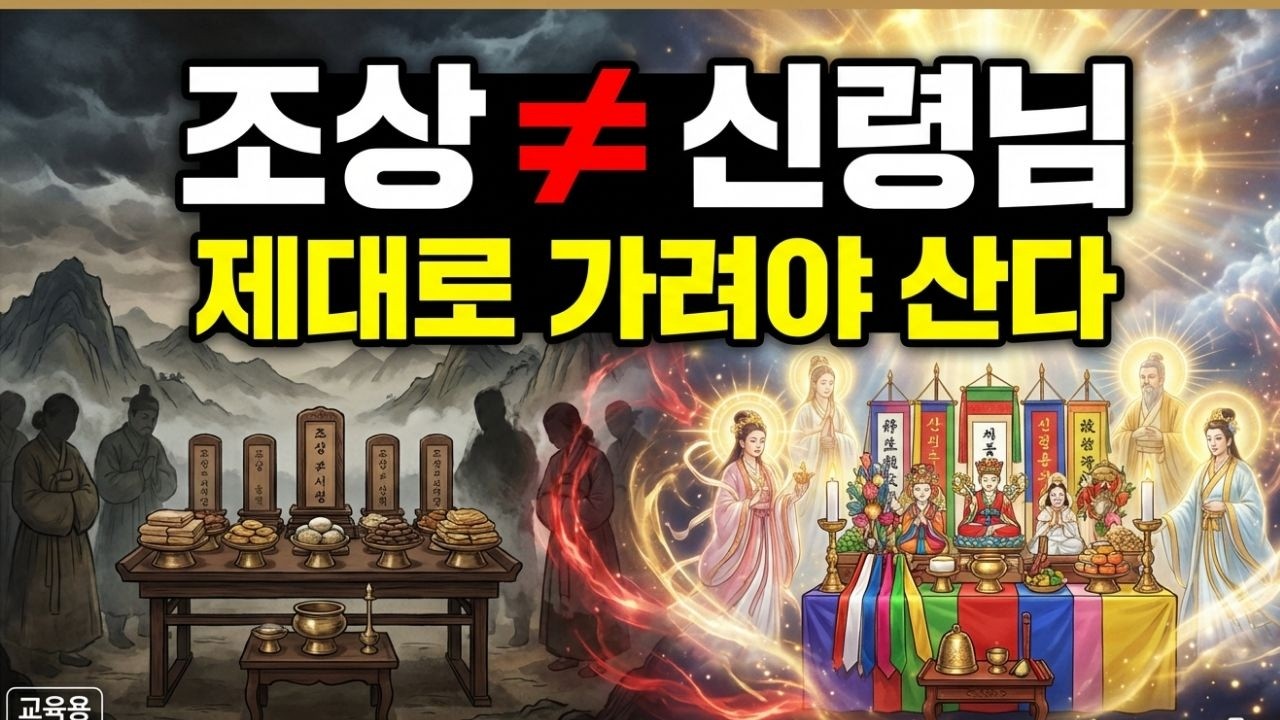 가리굿 할 때 중요한 것 | 조상 vs 신령님 제대로 가리는 법 #애동제자 #신명찾기 #가림굿