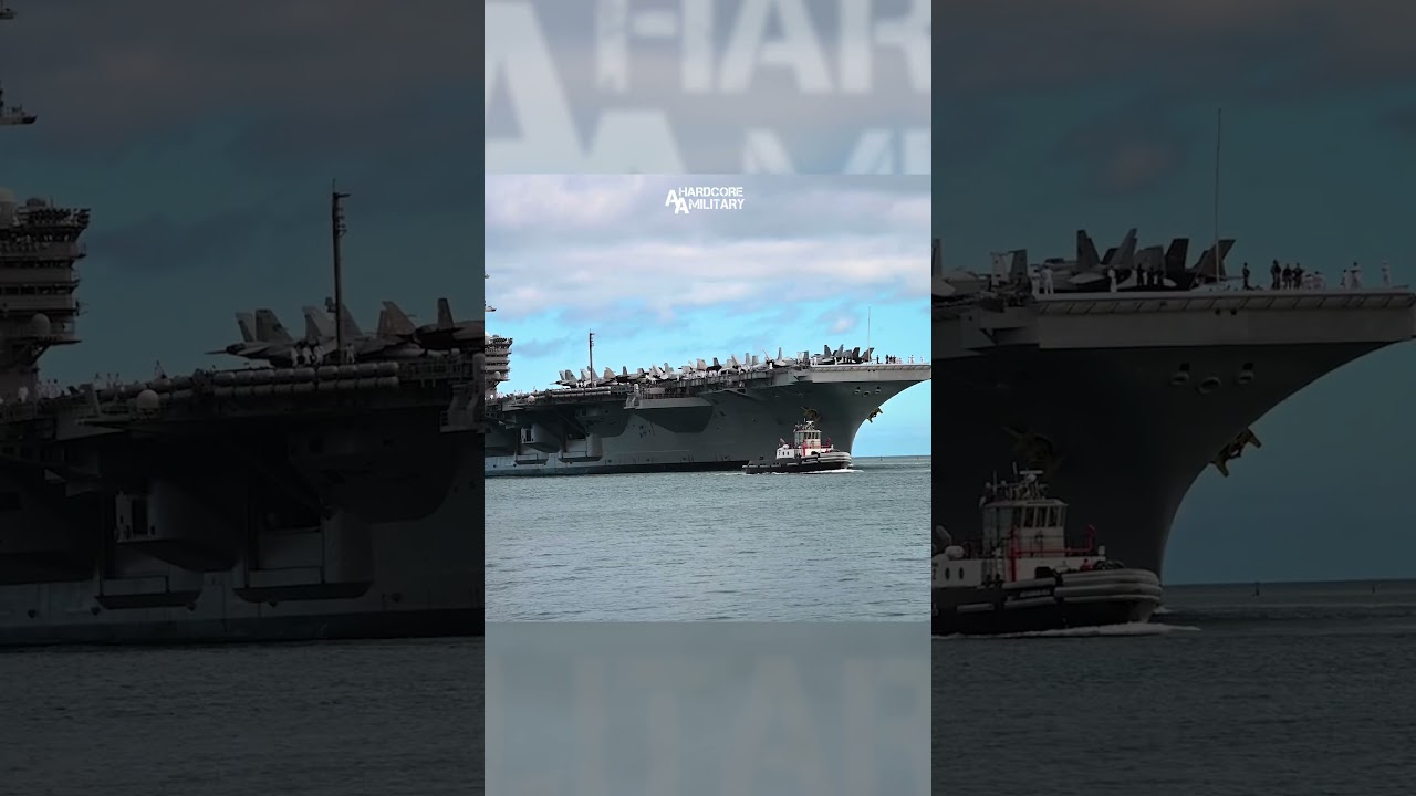 Nimitz Class Aircraft Carrier USS Carl Vinson (CVN 70) | RIMPAC 2024 Hawaii