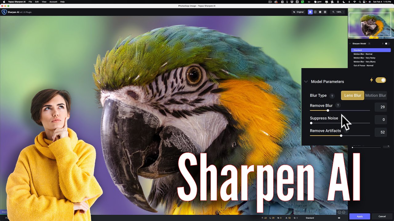 How YOU Should Use Sharpen AI as a PHOTOSHOP PLUGIN