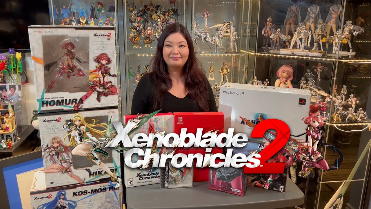 Box Opening: Xenoblade Chronicles 2 Pyra, Mythra and KOS-MOS by GoodSmile