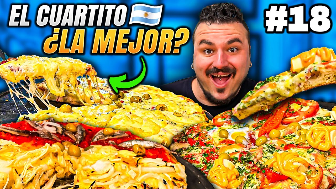 🍕VOY a LA PIZZERÍA donde van los ARGENTINOS y FLIPO! (El Cuartito)