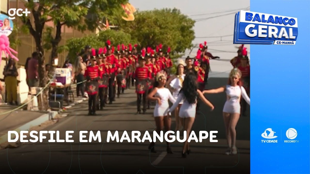 Desfile em Maranguape é marcado por criatividade e famosos nos bastidores | Balanço Geral CE Manhã