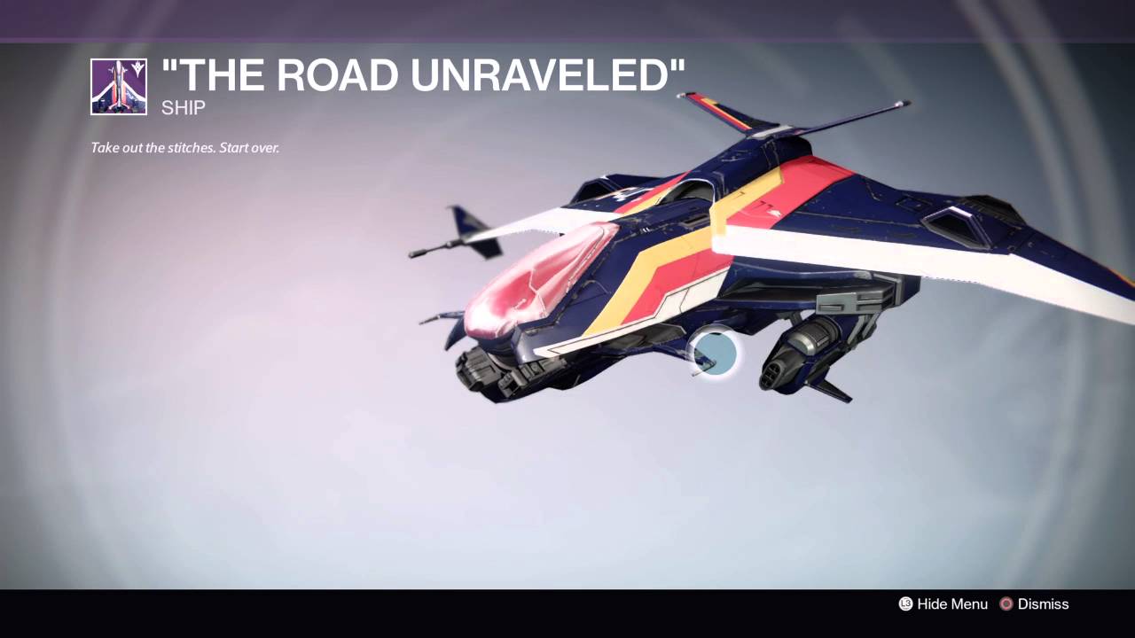 Future War Cult Reward Package - The Vertigo (Destiny: The Taken King)