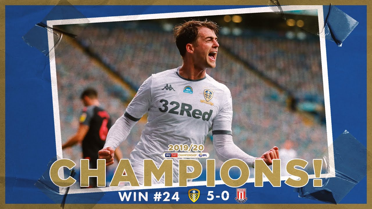 Champions! | Extended highlights | Win #24 Leeds United 5-0 Stoke City