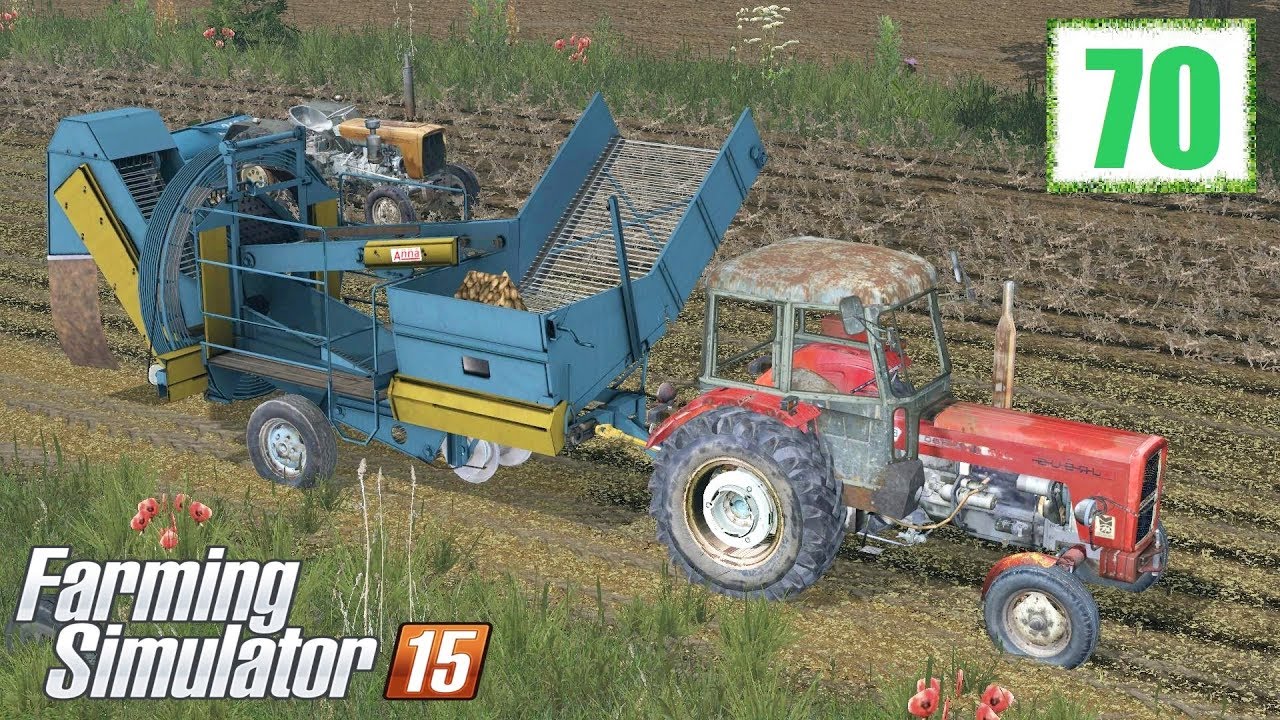Wykopki ziemniaków - Farming Simulator 15 (Boluśowo V7) #70 gameplay pl