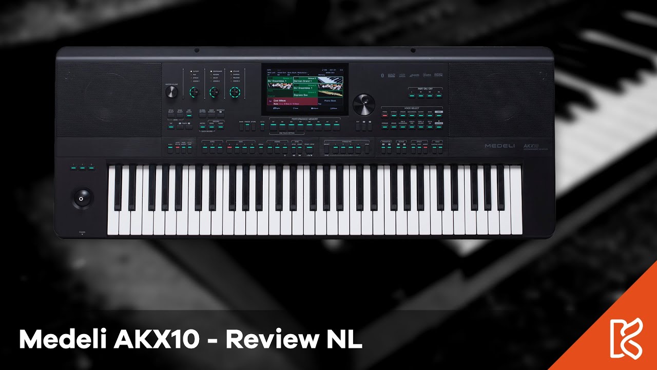Medeli AKX10 (Nederlands)
