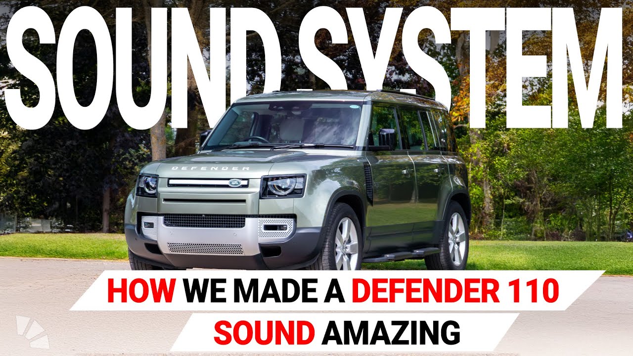 Defender 110 Sound System Upgrade | Premium Audio Transformation by Cambridge Car Audio
