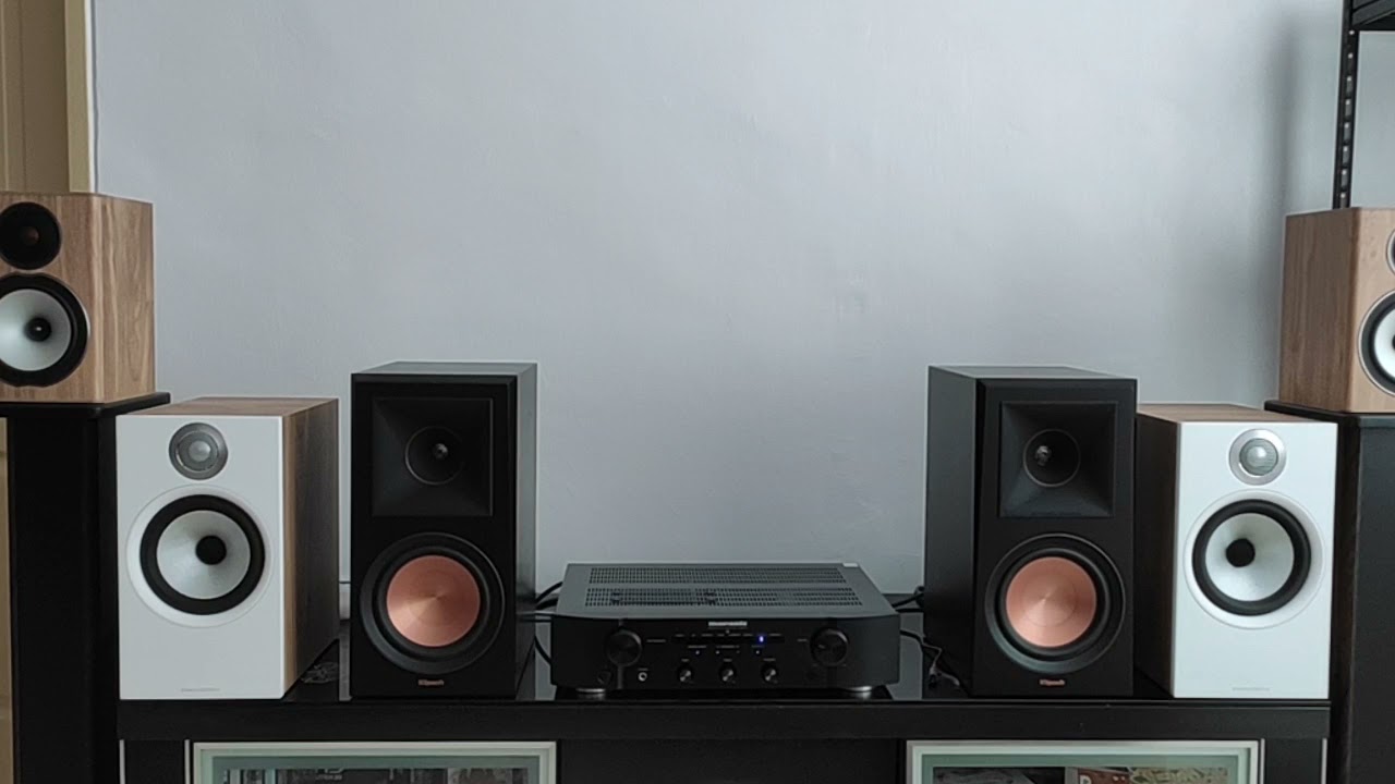 B&W 606 S2 Anniversary (oak) + Marantz PM6007 sound test