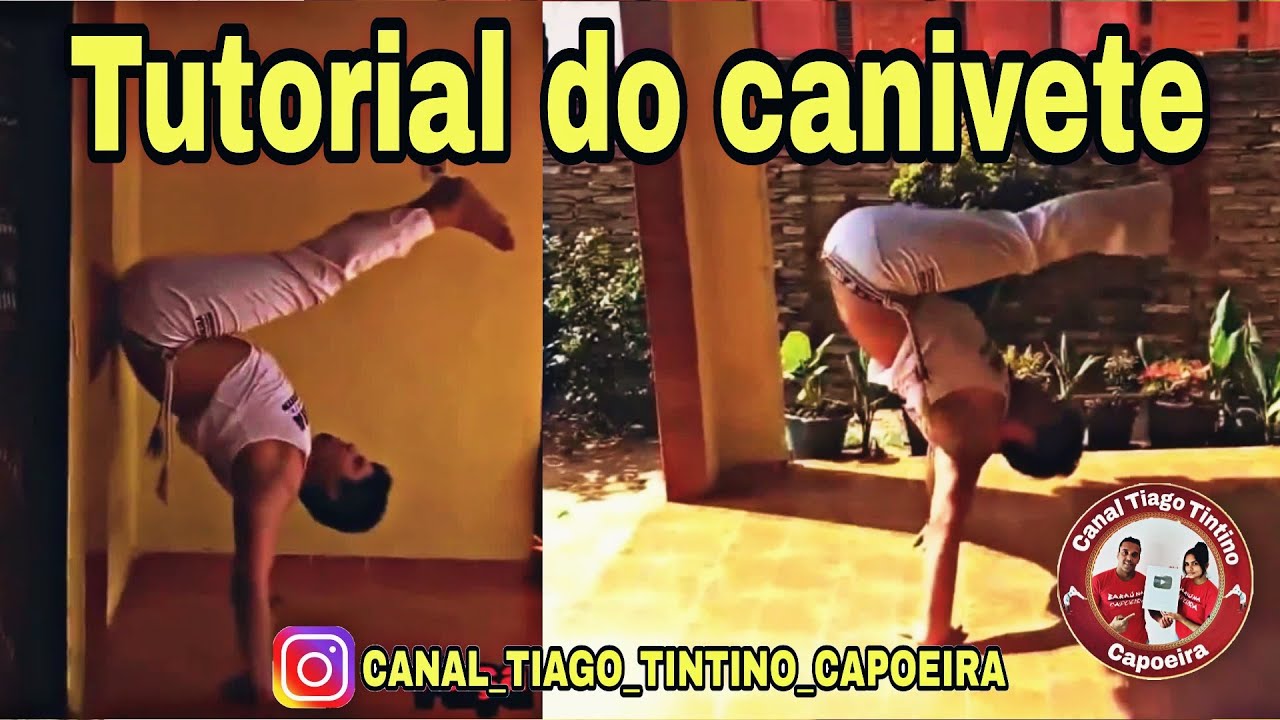 Capoeira Tutorial do canivete movimento incrível e bonito