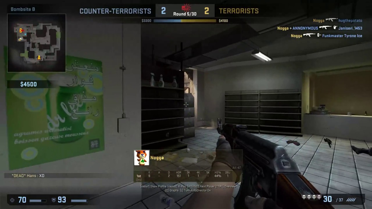 Quick AK-47 Spray Down Ace | CS:GO