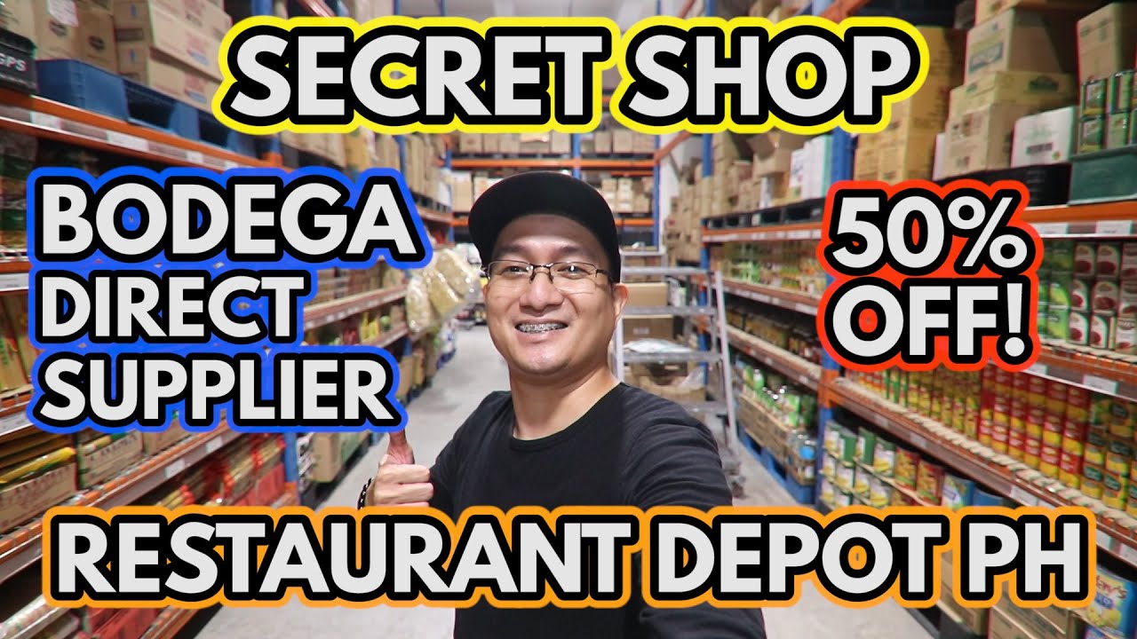 BODEGA AT DIRECT SUPPLIER NG MGA MURANG RESTAURANT SUPPLIES AT BAKING INGREDIENTS | RESTAURANT DEPOT