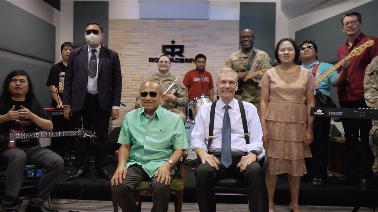 MUSIC EXCHANGE: Visually Impaired Musicians X I Corps band
