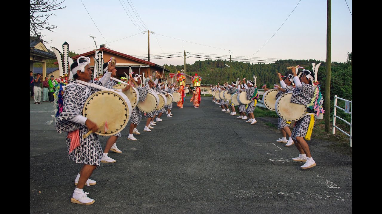 下山田太鼓踊り