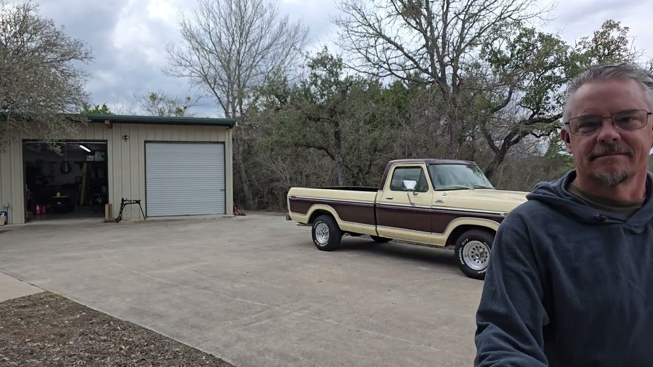 1979 f150 Ford long bed cold start