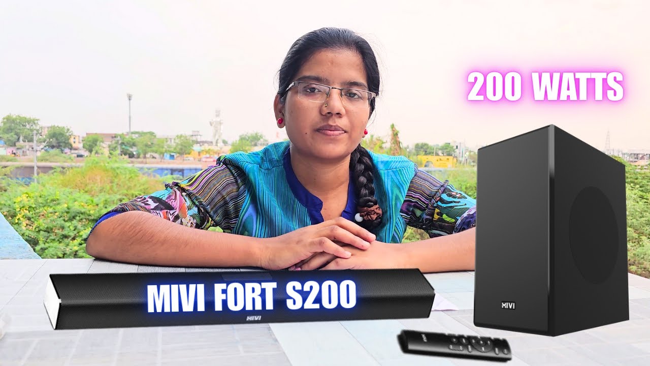 MIVI Fort S200 Bluetooth Speaker | Powerful Sound & Bass Test | Unboxing & Sound Review | 200 Watts