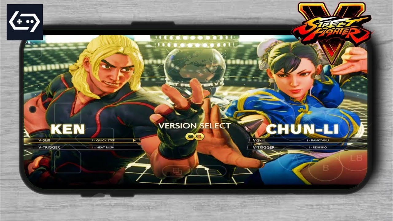 GameHub Emulator | Street Fighter V | Android Gameplay | OnePlus 9