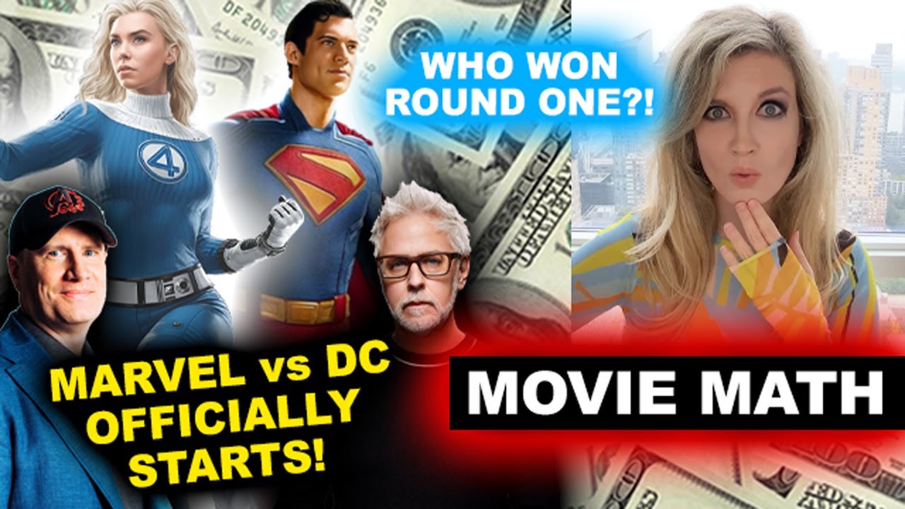 2025 Box Office - Fantastic Four Opening Weekend Worldwide vs Superman - Marvel vs DC Studios