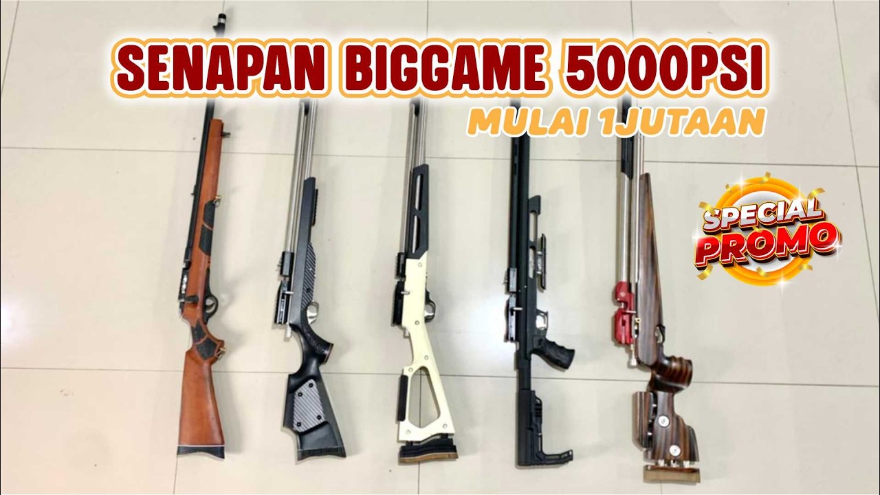 PCP BIG GAME EVOLUTION 5000PSI SENAPAN PCP MURAH DAN BERKUALITAS | PROMO PCP BIG GAME TERBARU 2026