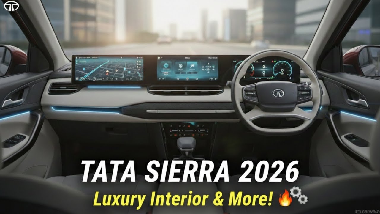 Tata Sierra 🔥|  Interiors that mirror your living room | #sierra #tata