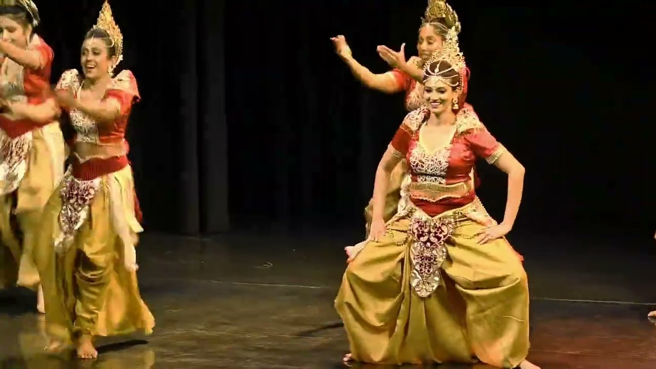 Pooja Dance by Nishi Ranathunga and group members at the Hela Mihira 2025