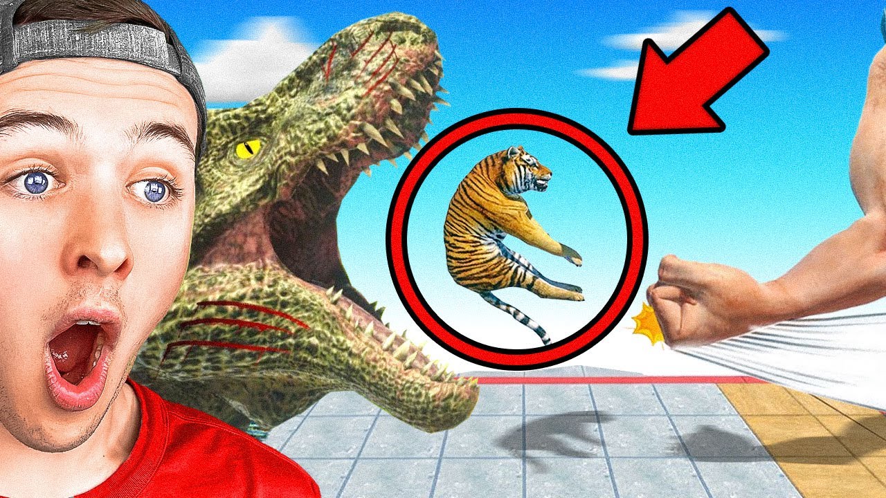 Reacting to the EPIC PUNCH SIMULATOR (ARBS)