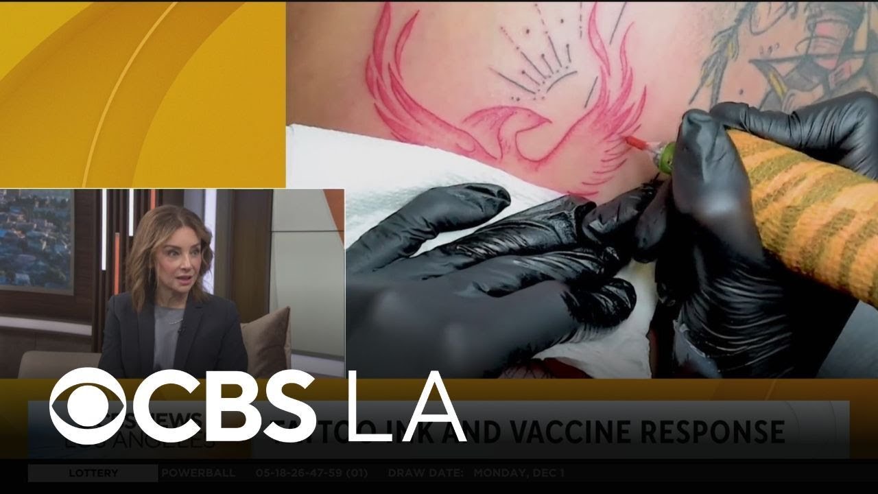 Doctor discusses studies linking tattoo ink to a person's immunity response